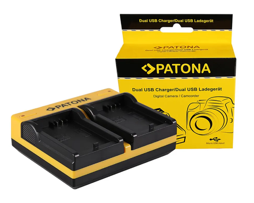 Patona Chargeur Dual USB Canon LP-E5