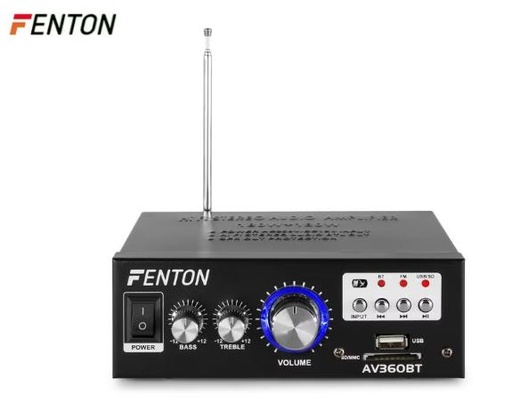 Fenton Amplificateur stéréo AV360BT