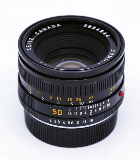 OCCASION LEICA Summicron-R 50mm f2 (Leitz Canada) n°2924544