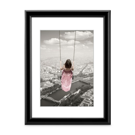 Hama Cadre photo en plastique "Swing", noir, 21 x 29.7 cm