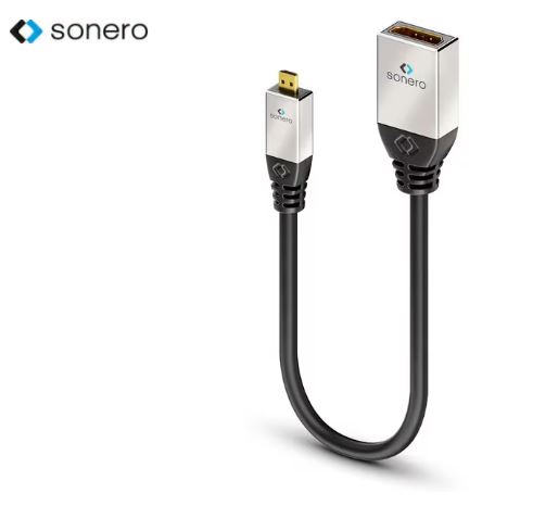 sonero Câble adaptateur 4K High Speed Micro HDMI (HDMI-D) - HDMI