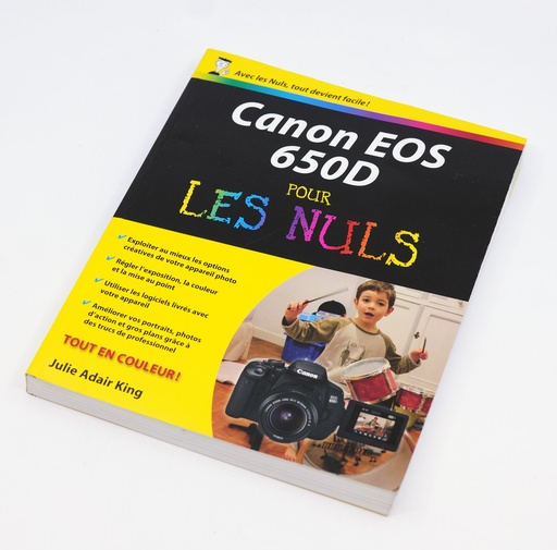 OCCASION Livre Canon EOS 650D pour les nuls