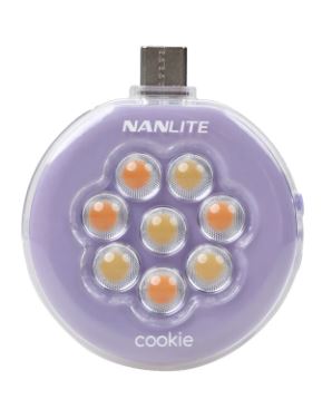 Nanlite Cookie Light Lavender