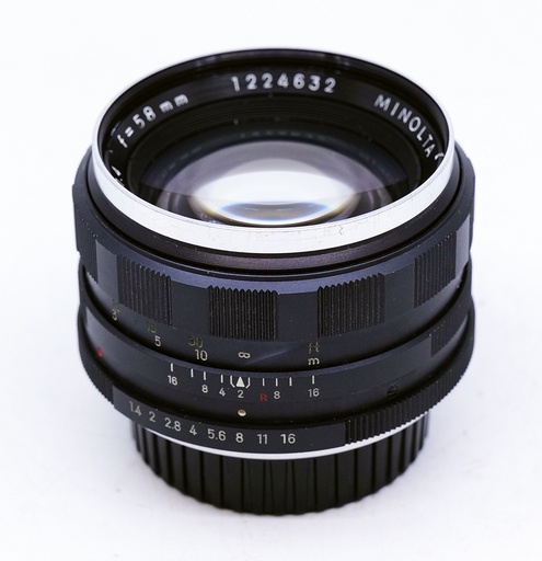 OCCASION Minolta Rokkor-PF 58mm f1.4