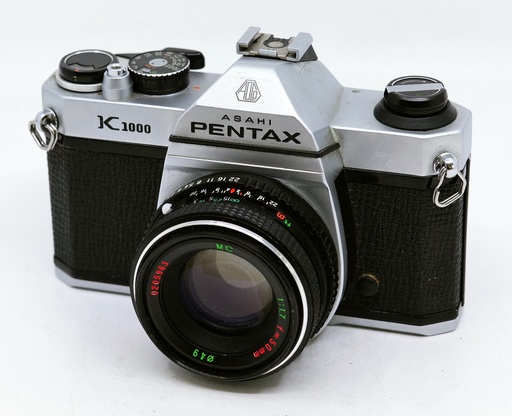 OCCASION Asahi Pentax K1000 + MC 50mm f1.7