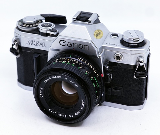 OCCASION Canon AE-1  + FD 50mm f1.8