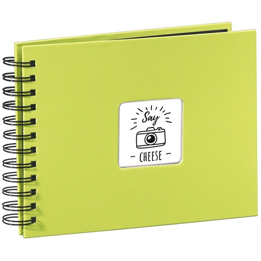 Hama Album à spirale "Fine Art", 24 x 17 cm, 50 pages noires, Kiwi 