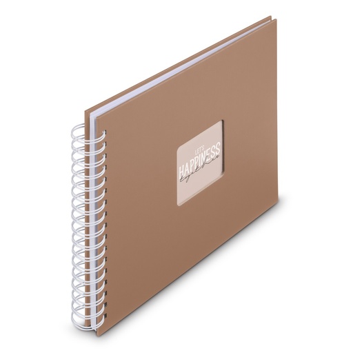 Hama Album à spirale "Fine Art", 28 x 24 cm, 50 pages blanches, Mousse