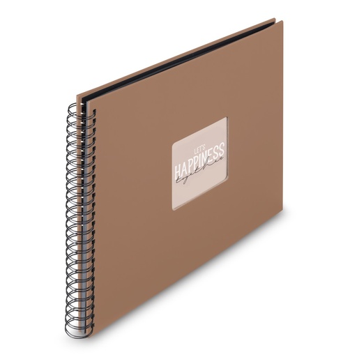 Hama Album à spirale "Fine Art", 36 x 32 cm, 50 pages noires, Mousse