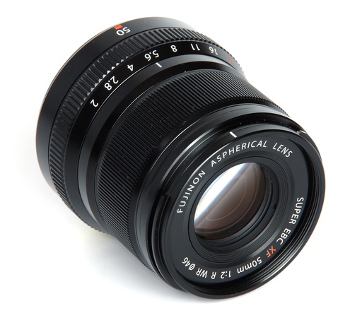 FUJINON XF 50mm F2 R WR Black "Swiss Garantie"