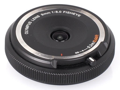 Olympus Body Cap Lens 9mm 1:8.0 fisheye