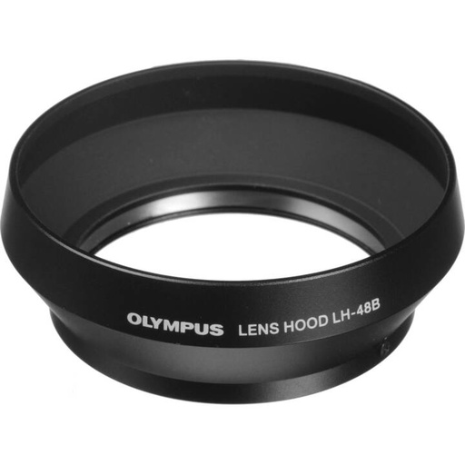 Olympus LH-48B Pare-soleil métal noir (17mm 1.8)
