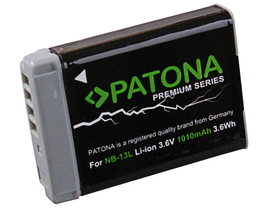 Patona Premium Batterie Canon NB-13L