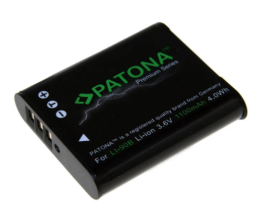 Patona Premium Batterie Olympus Li-90B/92 - Ricoh DB-110