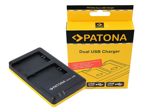 Patona Chargeur Dual USB NP-FZ100
