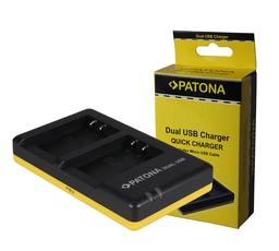 Patona Chargeur Dual USB Canon LP-E17