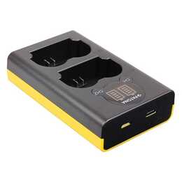 Patona Dual LCD Charger USB Fuji NP-W235