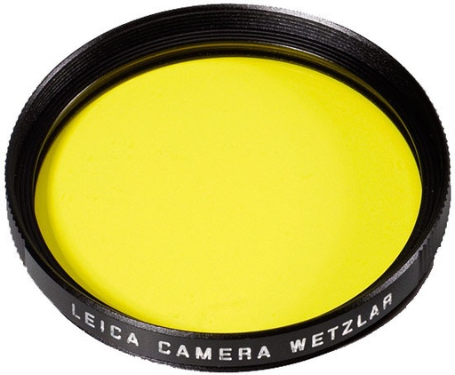 Leica Filter Jaune, E46, Noir Ref. 13065