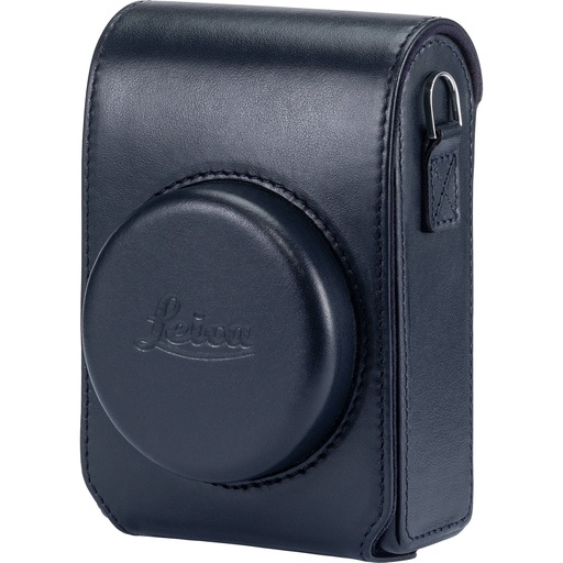 Leica Pouch C-LUX Cuir Bleu Ref. 18846