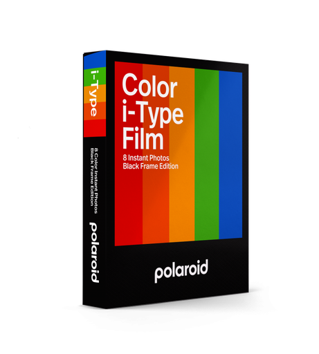 Polaroid Color Film i-Type Black Frame Edition