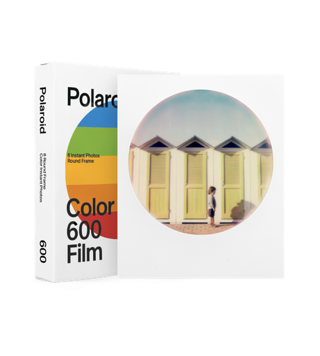 Polaroid Color Film 600 Round Frame