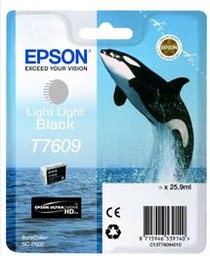 Epson P600 Ink T7609 UltraChrome L. L. black